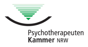 Mitglied der Psychotherapeutenkammer NRW